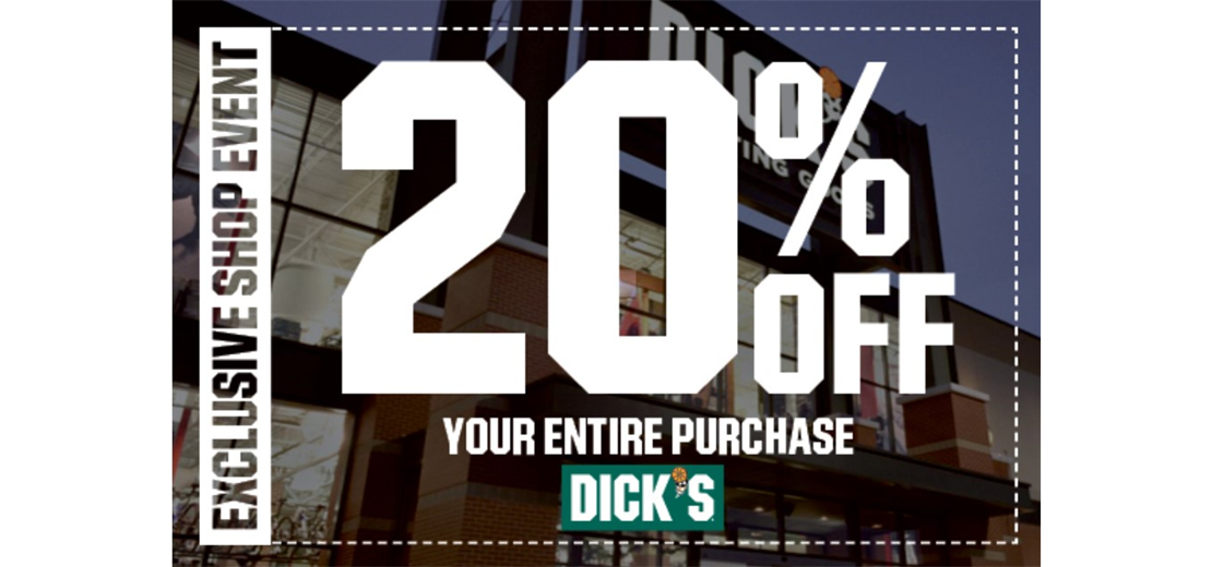 Exclusive Shop Event at Dick's Sporting Goods